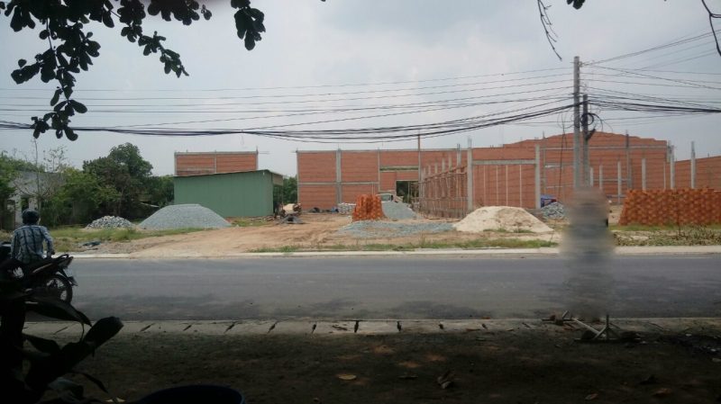 Bán lô đất mặt tiền Tỉnh Lộ 825, Thị Trấn Đức Hòa, Long An, diện tích 10×50