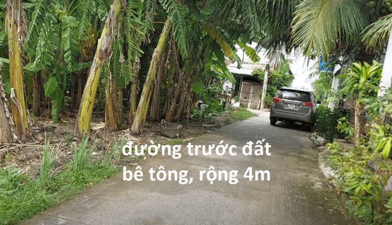Bán đất vườn xã Tân Quý Tây, Bình Chánh, Dt 2932m2 đường xe tải