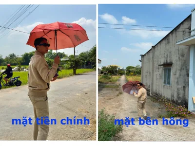 Bán đất lúa mặt tiền xã Mỹ Lệ, Cần Đước; Dt 935m2, đường Tân Trạch-Mỹ Lệ