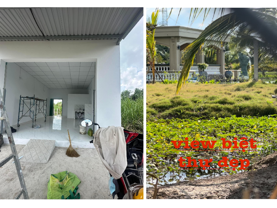 Bán nhà giá rẻ Rạch Kiến, Cần Đước; sổ hồng riêng 98m2 thổ cư, 750tr