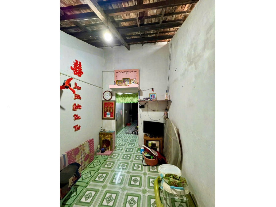 Bán nhà giá rẻ Cần Đước; căn 50m2 sổ hồng riêng; giá 550tr