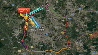 Khu đô thị Đại học Quốc tế Vinhomes Hóc Môn Vành Đai 3 Cao tốc Mộc Bài