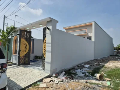 Bán nhà mặt tiền Võ Văn Ngân, xã Cần Đước; Nhà mới đẹp: 5x29m