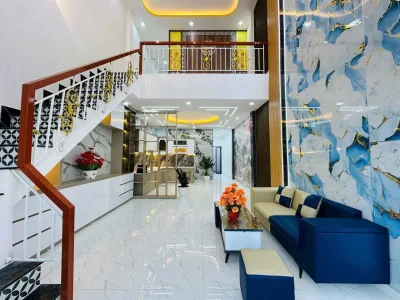 Bán nhà hiện đại xã Mỹ Lộc, Cần Giuộc; giá dưới 2 tỷ; hxh