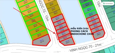 Căn VN73-31 Biệt thự song lập biển, 155m2 Vịnh Ngọc Vinhomes Green Paradise