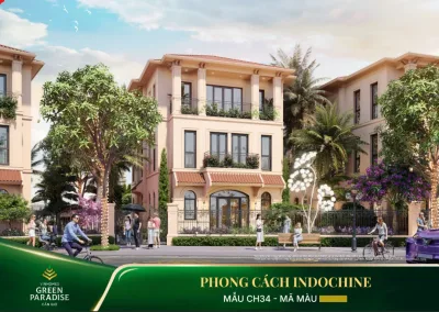 Căn VN73-31 Biệt thự song lập biển, 155m2 Vịnh Ngọc Vinhomes Green Paradise