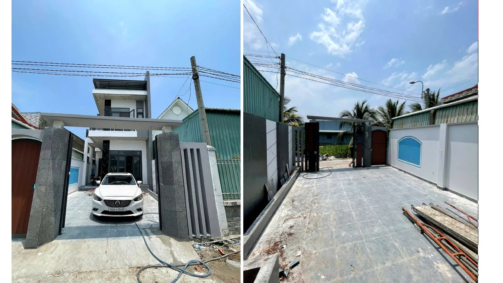 Bán nhà lầu xã Phước Lý, Cần Giuộc, Long An, Tây Ninh mới; 6x20m