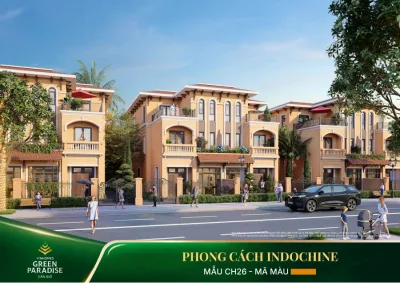 Bán biệt thự song lập BIỂN Vịnh Ngọc VN55-14, VINHOMES GREEN PARADIES Cần Giờ