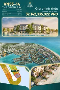 CẶP BIỆT THỰ SONG LẬP - ĐƠN LẬP VIEW BIỂN khu VỊNH NGỌC: VN55-14, VN55-15
