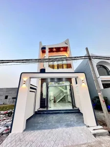 Bán Căn Nhà Lầu tại Mỹ Lộc Cần Giuộc Long An: 4,2x22m
