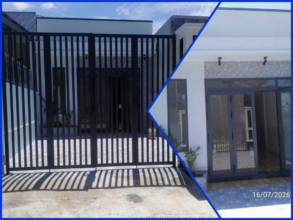Bán nhà xã Nhựt Chánh, Bến Lức: 115m2 đường xe 7 chỗ, 1,3 tỷ