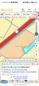 Bán đất vườn xã Bình Lợi Bình Chánh: 4616m2, giáp kinh, giáp đường