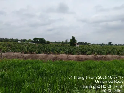 Bán đất vườn xã Bình Lợi Bình Chánh: 4616m2, giáp kinh, giáp đường