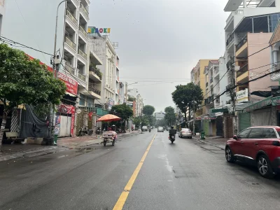 Bán nền đất mặt tiền đường Chợ Lớn, phường Bình Phú: 4x21m