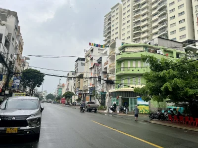 Bán nền đất mặt tiền đường Chợ Lớn, phường Bình Phú: 4x21m