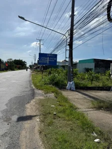 Bán nhà đất 1000m2 mặt tiền QL57B KCN Phú Thuận, Bình Đại, Bến Tre